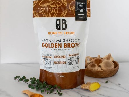 Local Vegan Golden Mushroom Broth Online Hot Sale