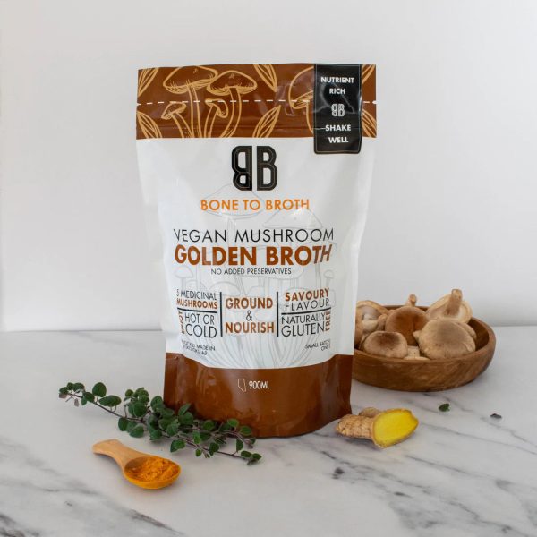 Local Vegan Golden Mushroom Broth Online Hot Sale