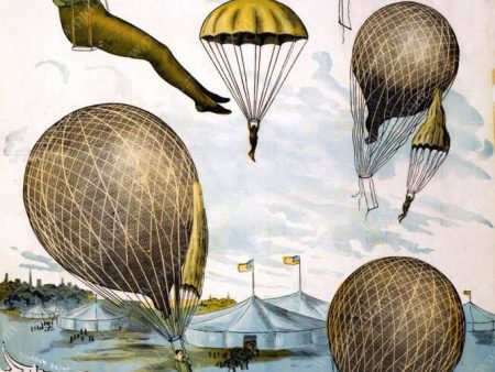 PDXC12726 -- French Hot Air Balloons Sale