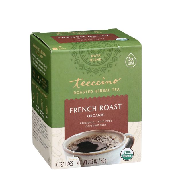 French Roast Roasted Herbal Tea Hot on Sale