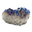 Cobalt Blue Aura Amethyst Crystal Cluster Cheap