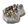 Rainbow Aura Amethyst Crystal Cluster Supply