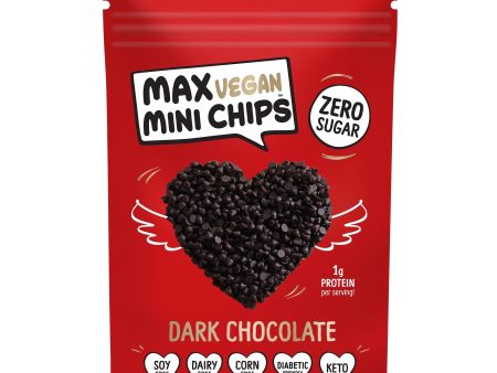 Vegan & Sugar Free Dark Chocolate Mini Chips on Sale