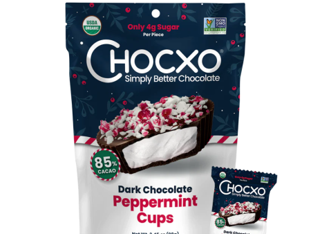 Dark Chocolate Peppermint Cup Hot on Sale