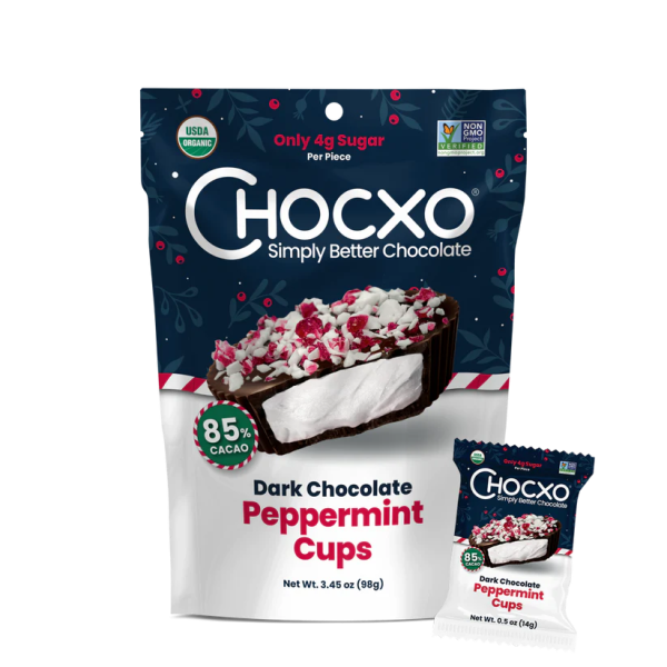 Dark Chocolate Peppermint Cup Hot on Sale