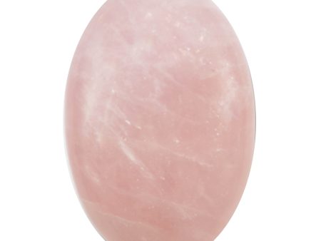 Rose Quartz Palm Stone Fashion