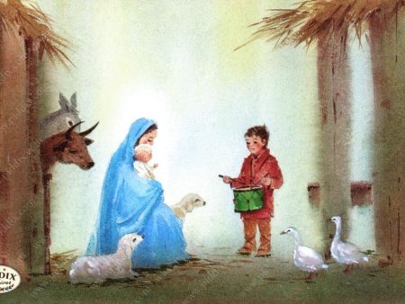 PDXC9727 -- Christmas Manger, Wise Men, Virgin Mary For Cheap