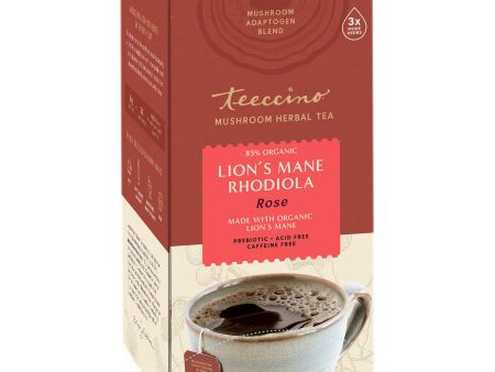 Lion s Mane Rhodiola Rose Mushroom Herbal Tea Cheap