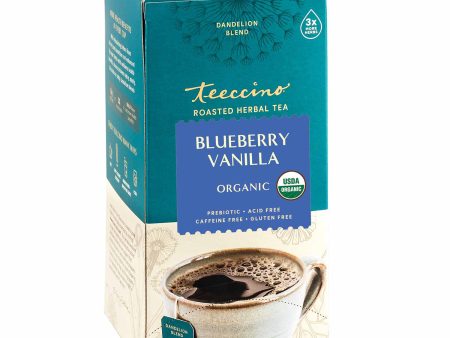 Blueberry Vanilla Chicory Herbal Tea For Discount