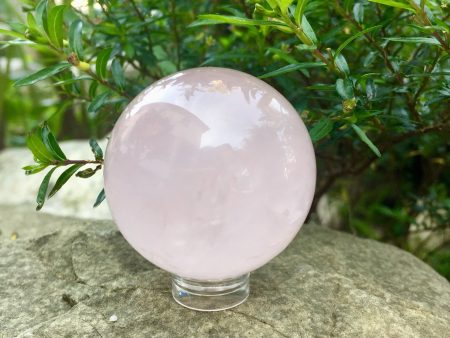 Rose Quartz Crystal Sphere Supply