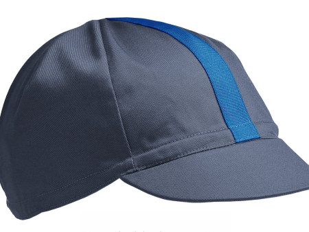 blue-grey 4-PANEL cotton CAP For Discount