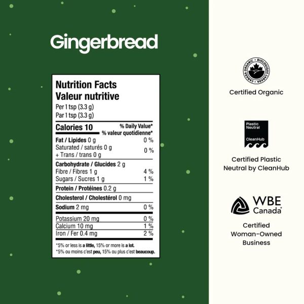 Superfoods Latte mix - Gingerbread Blend Supply