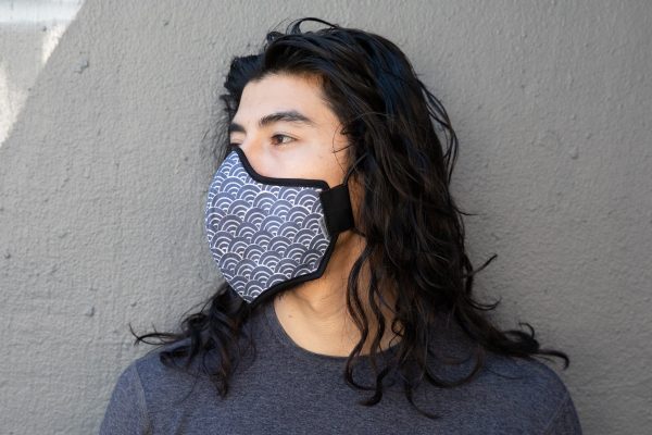 LONG Japanese Block Print cotton MASK Sale