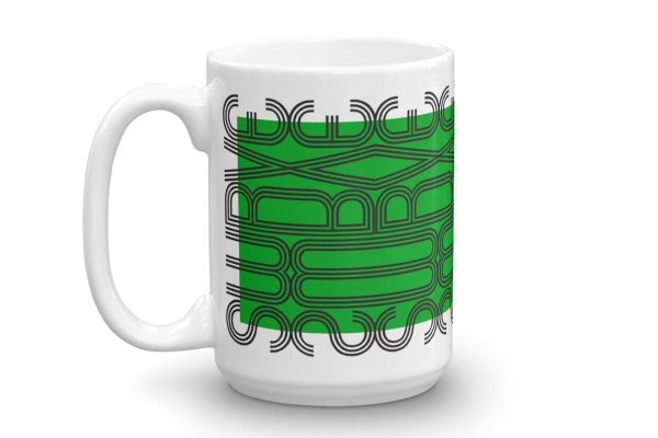 mug : MODERNE   grass green For Sale