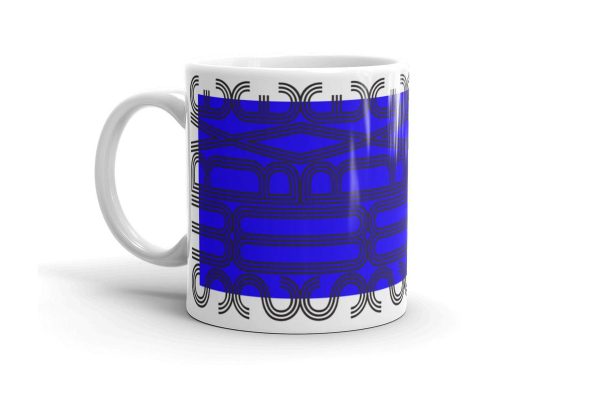 mug : MODERNE   primary blue on Sale