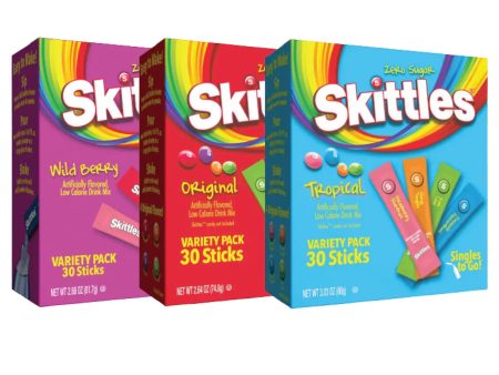 Zero Sugar Skittles Singles-to-Go! Discount