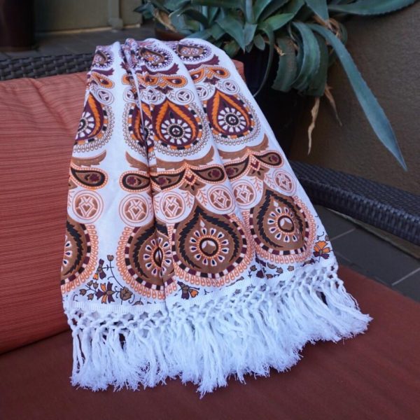 Mandala Tapestry - Orange Mocha Online Hot Sale