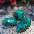 Malachite Tumble Stone For Sale