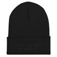 swrve 1968 BLACK embroidered beanie Supply