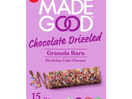 Granola Bars - Chocolate Drizzled Birthday Cake Online