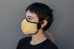 lines cotton MASK on Sale