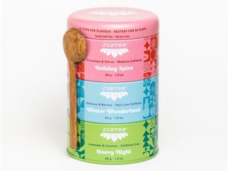 Loose Leaf Holiday Tea Trio Tin Discount