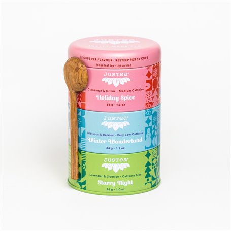 Loose Leaf Holiday Tea Trio Tin Discount