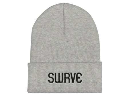 swrve 1968 BLACK embroidered beanie Supply