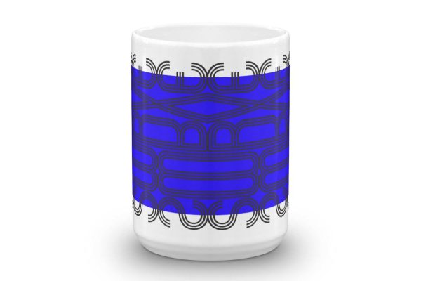 mug : MODERNE   primary blue on Sale