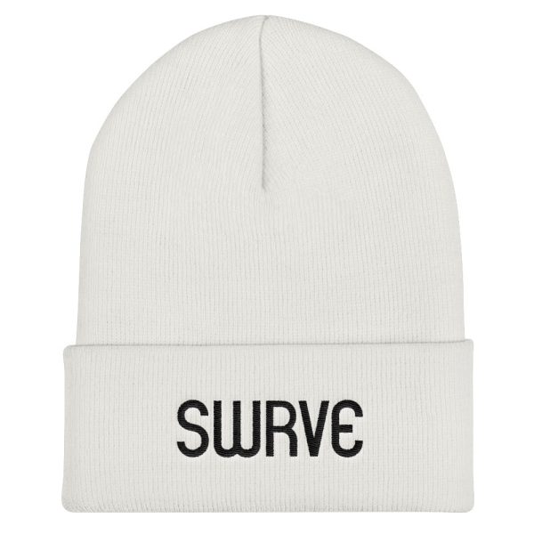 swrve 1968 BLACK embroidered beanie Supply