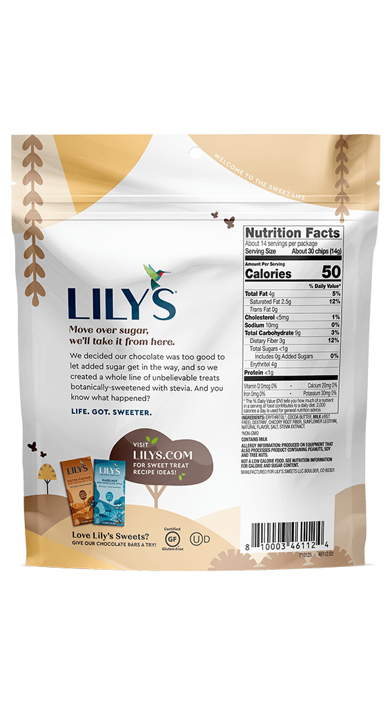 Lily s Sugar-Free White Chocolate Chips Online now