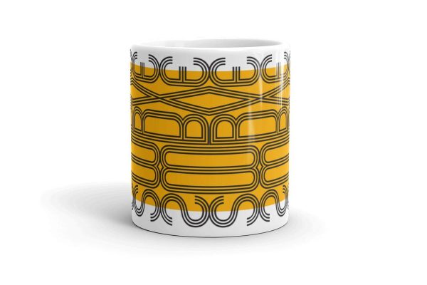 mug : MODERNE   golden yellow Supply