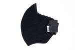 LONG 4 layer black ponti wool MASK on Sale