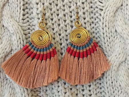 Hula Earrings - Nude Sale