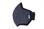 LONG indigo cotton linen denim MASK Discount