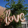 love  Balloon - Rose Gold Foil Balloon Letters, 40  long Sale