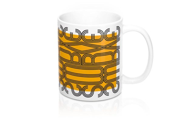 mug : MODERNE   golden yellow Supply