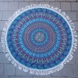 Mandala Tapestry - Blue Circle Discount