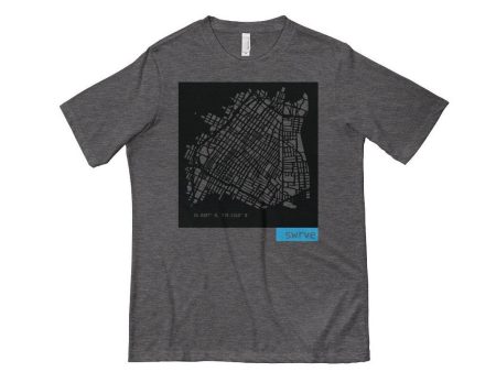 lightweight summertime DTLA block print t-shirt For Discount