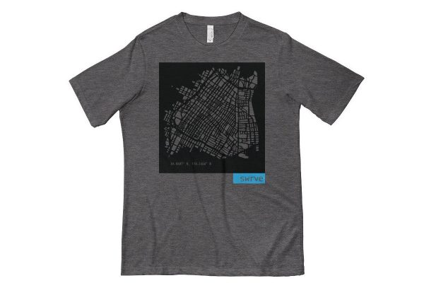 lightweight summertime DTLA block print t-shirt For Discount