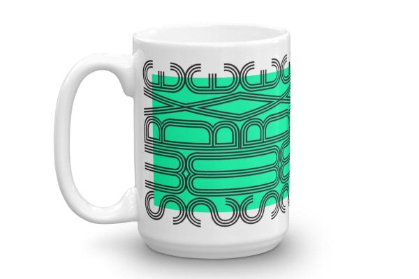 mug : MODERNE   turquoise Online