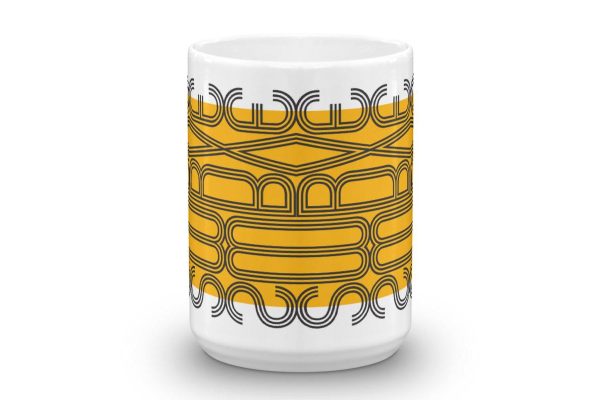 mug : MODERNE   golden yellow Supply