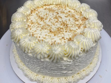 Coconut Cream Cake (Pre-Order) Online Hot Sale