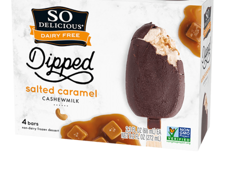 Non Dairy, Dipped Salted Caramel Bars Cheap