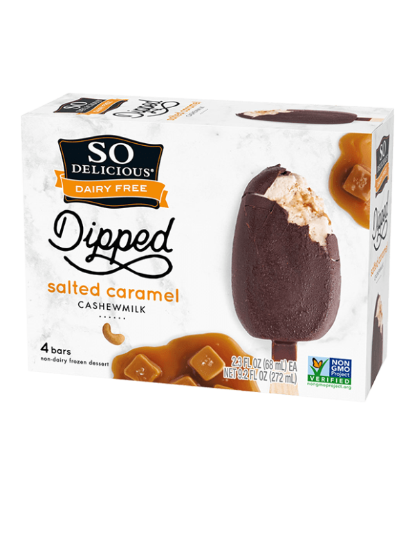 Non Dairy, Dipped Salted Caramel Bars Cheap